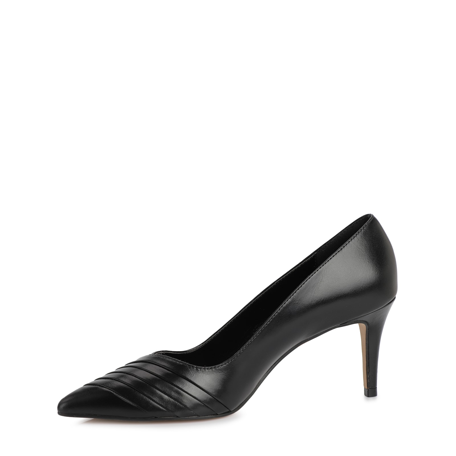 Scarpin Couro Preto