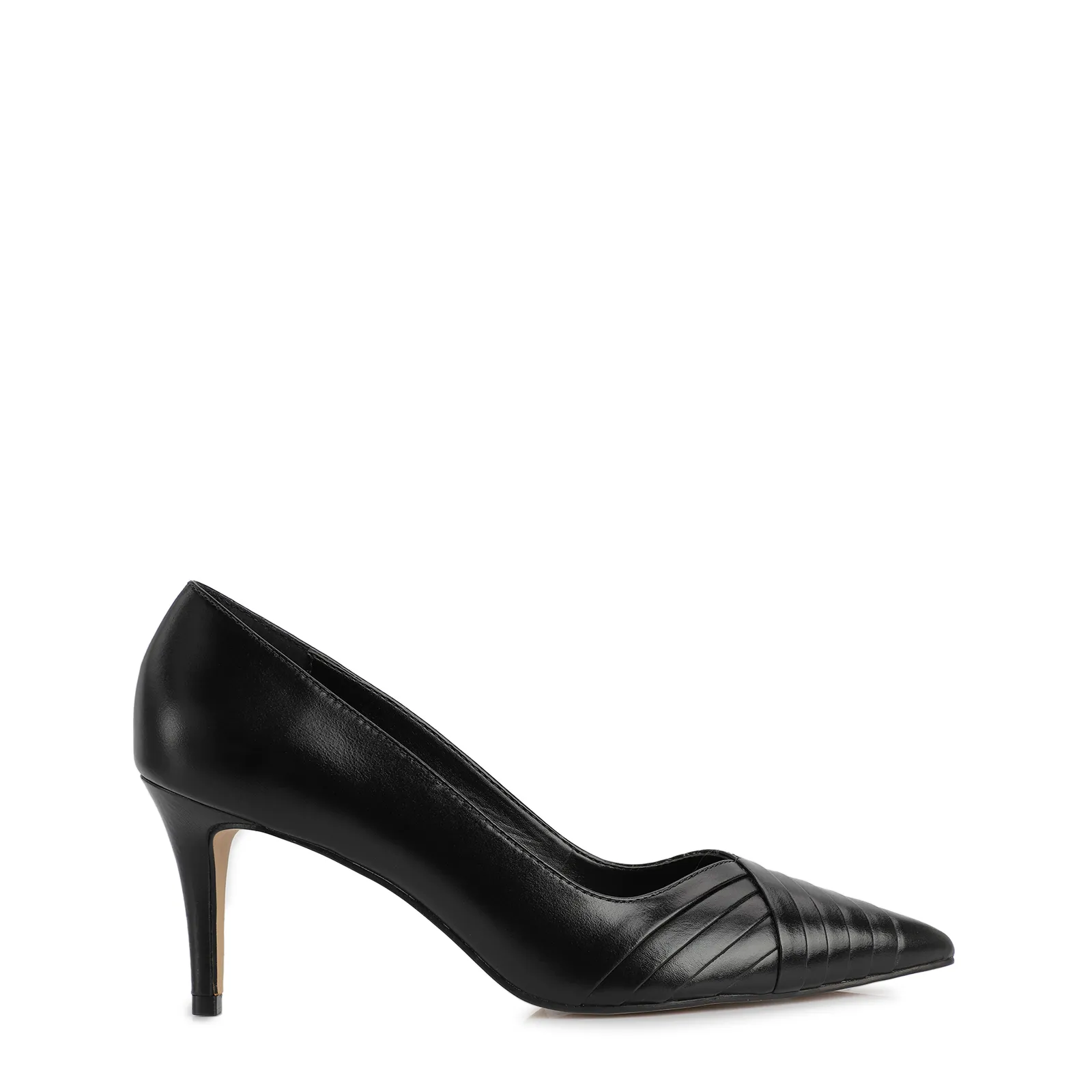 Scarpin Couro Preto