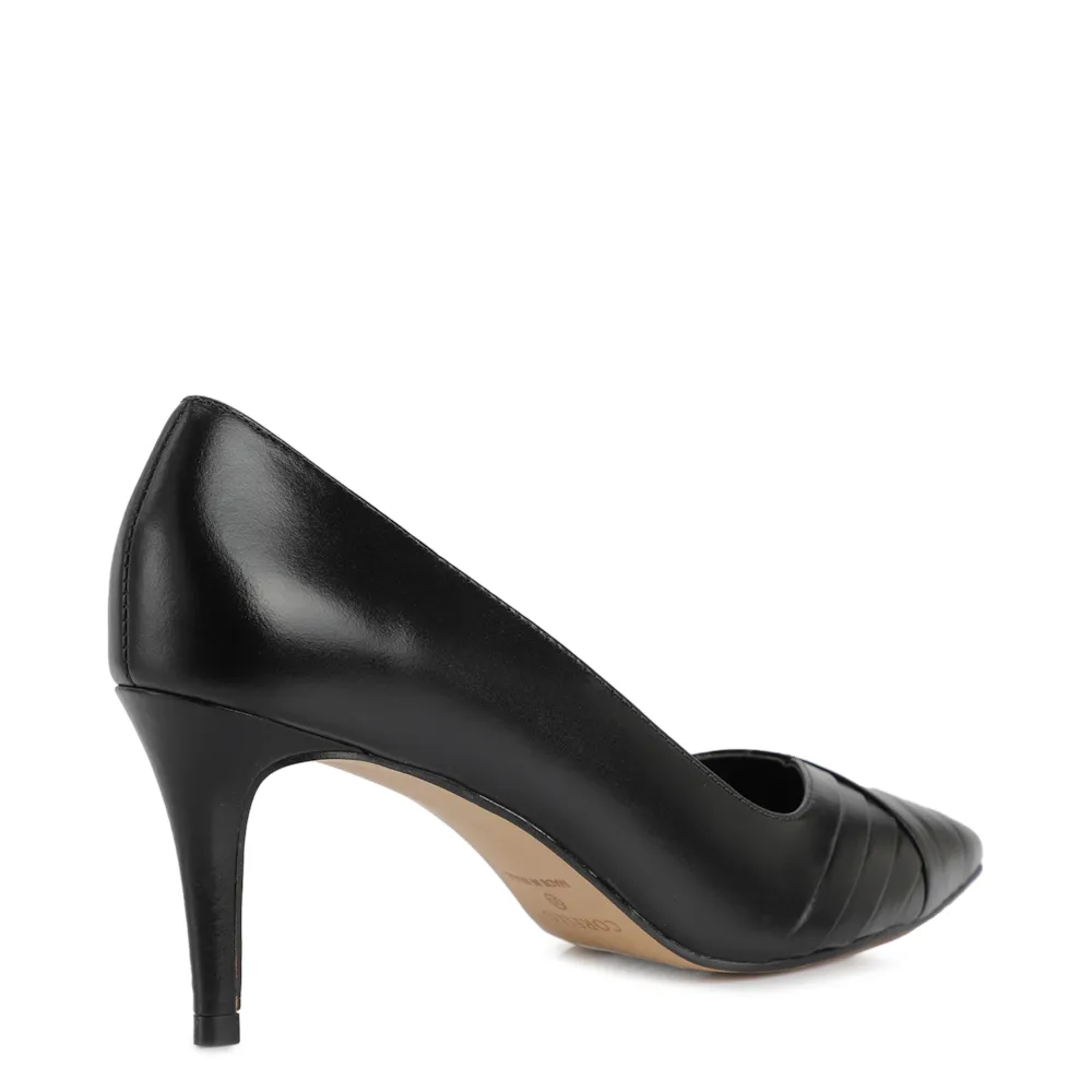 Scarpin Couro Preto - imagem 3