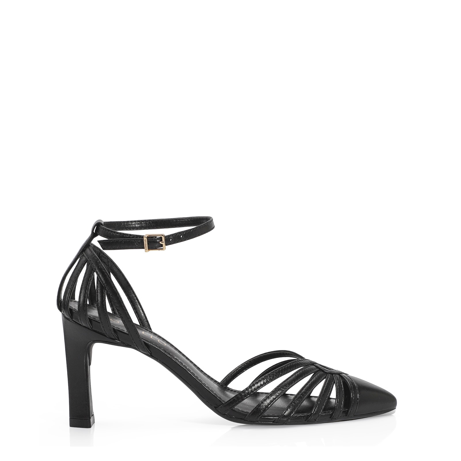 Scarpin Couro Preto
