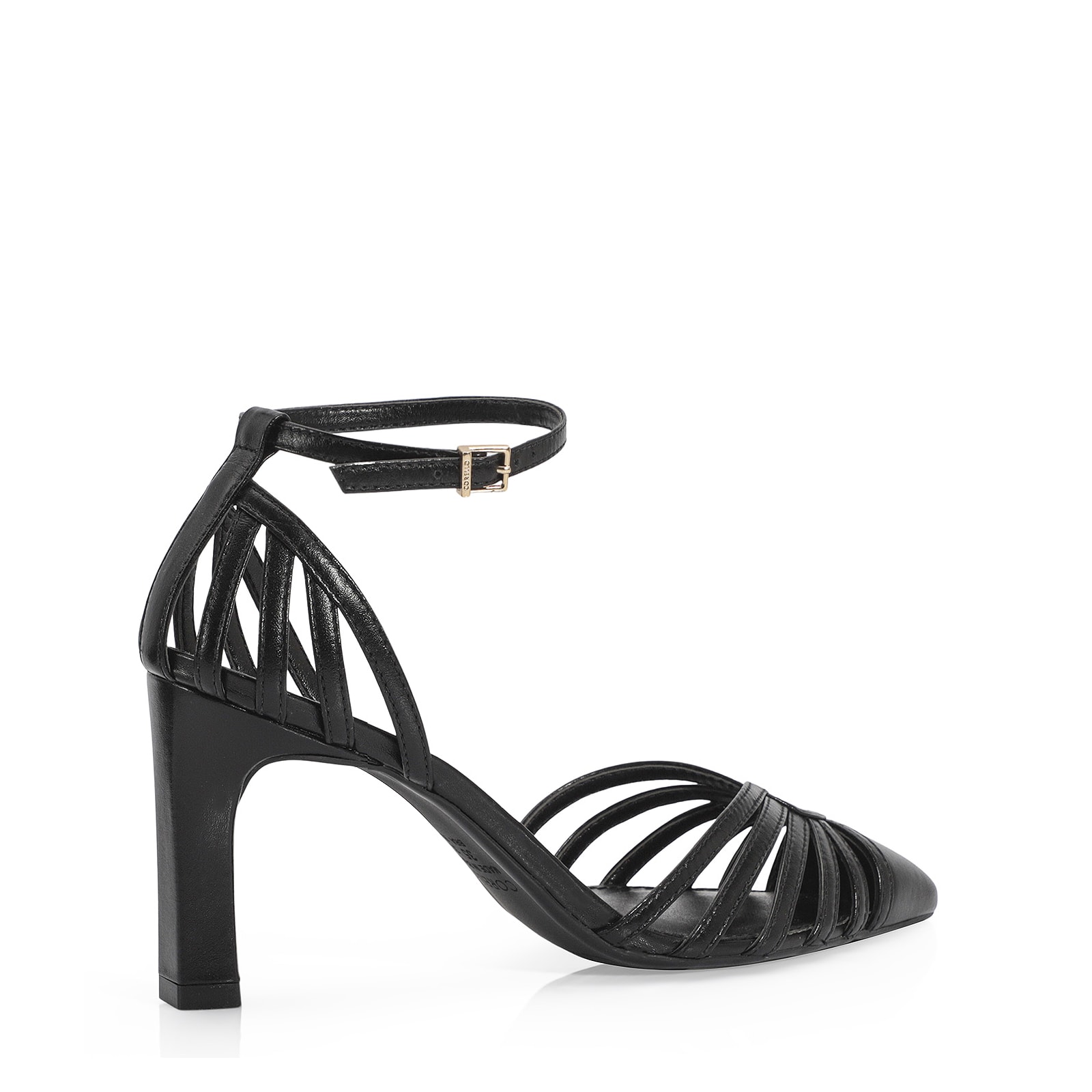 Scarpin Couro Preto