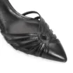 Scarpin Couro Preto - imagem 7