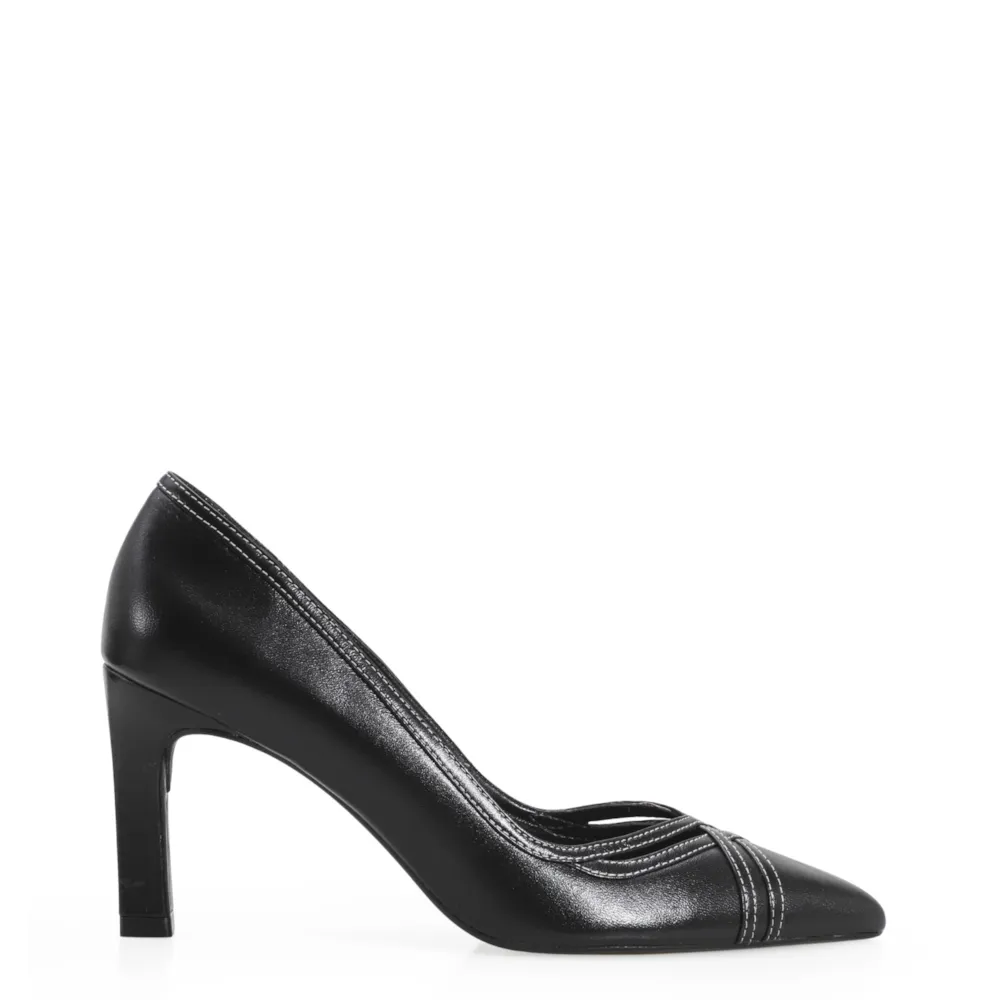 Scarpin Couro Preto - imagem 3