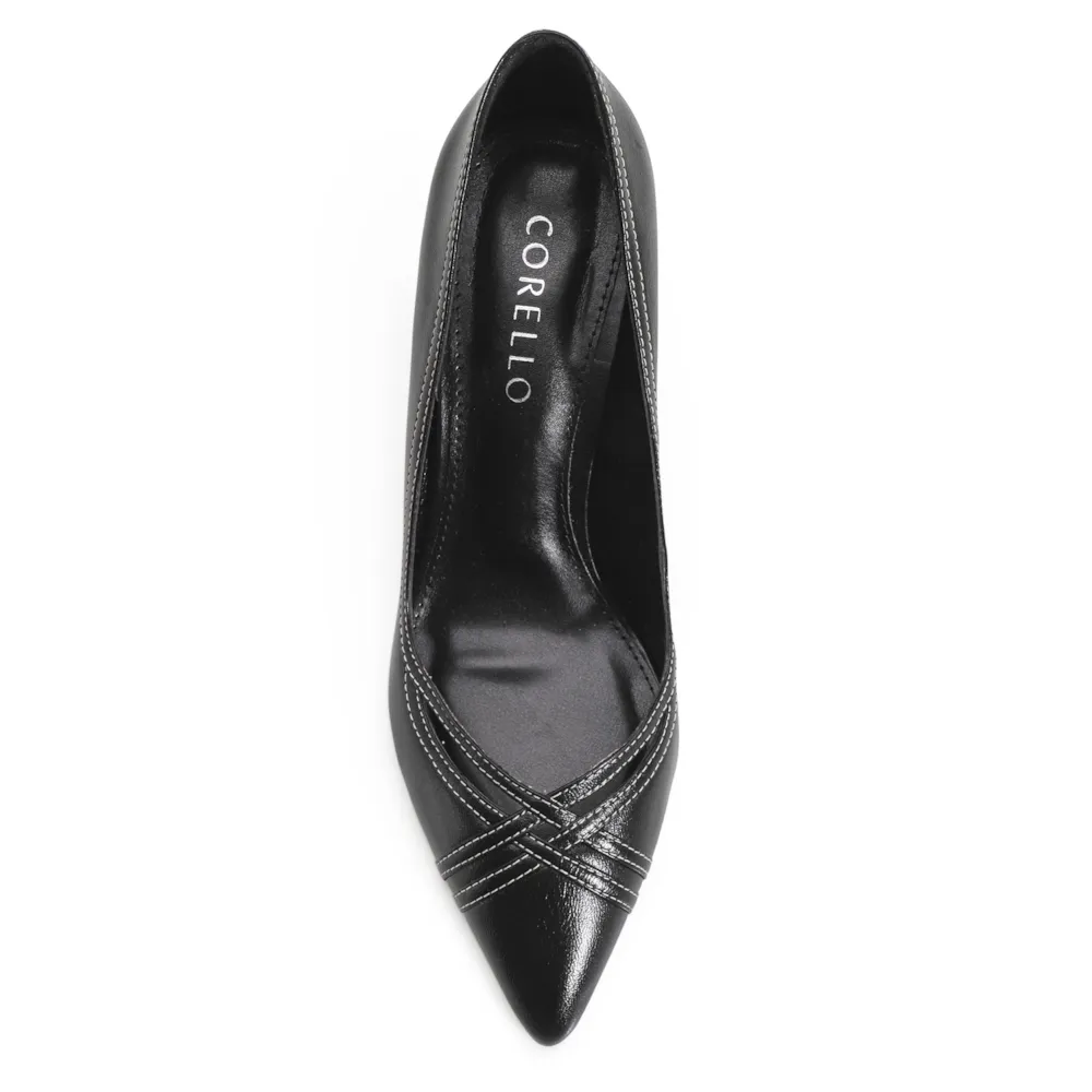 Scarpin Couro Preto - imagem 6