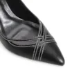 Scarpin Couro Preto - imagem 7