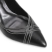 Scarpin Couro Preto - imagem 7