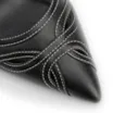 Scarpin Couro Preto - imagem 6