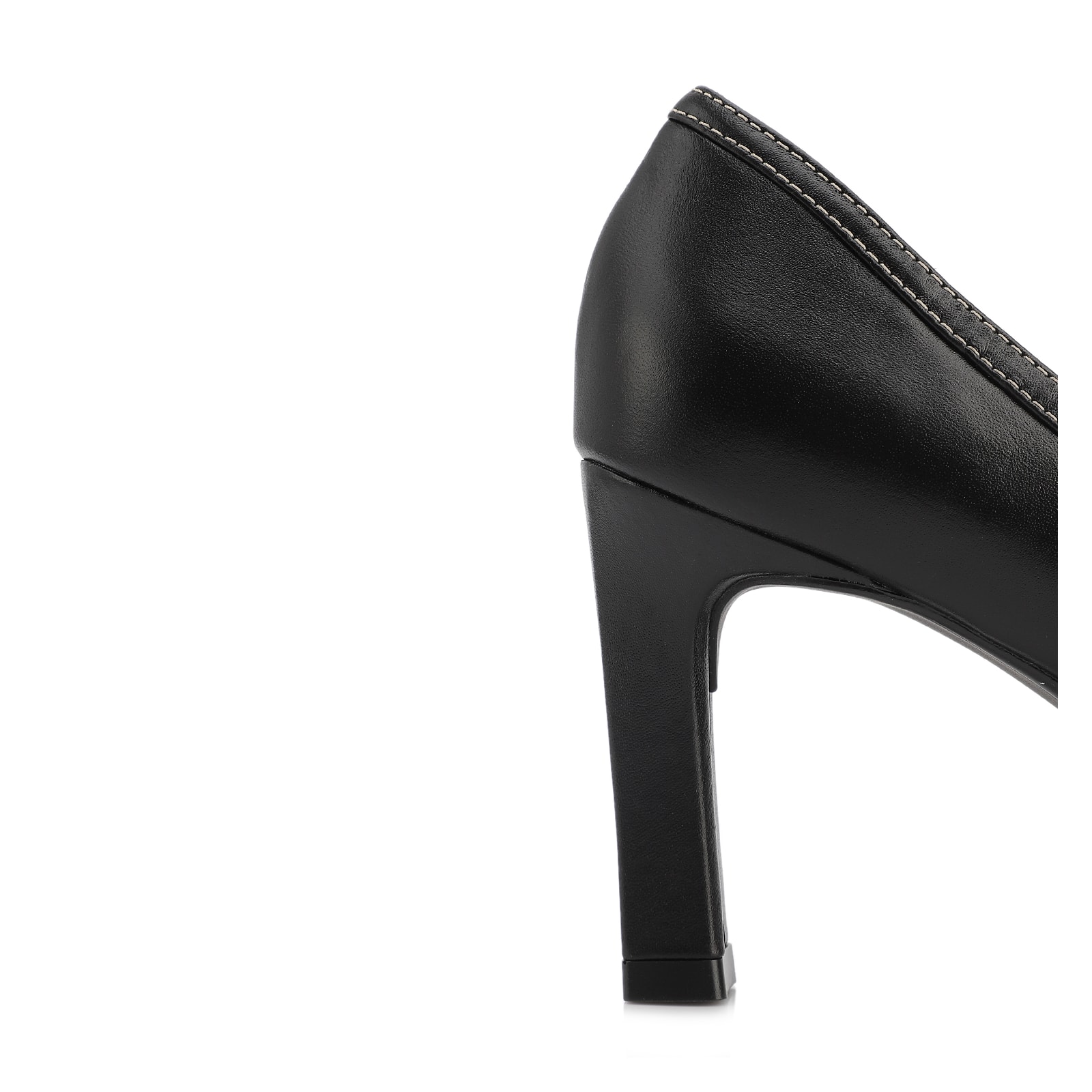 Scarpin Couro Preto