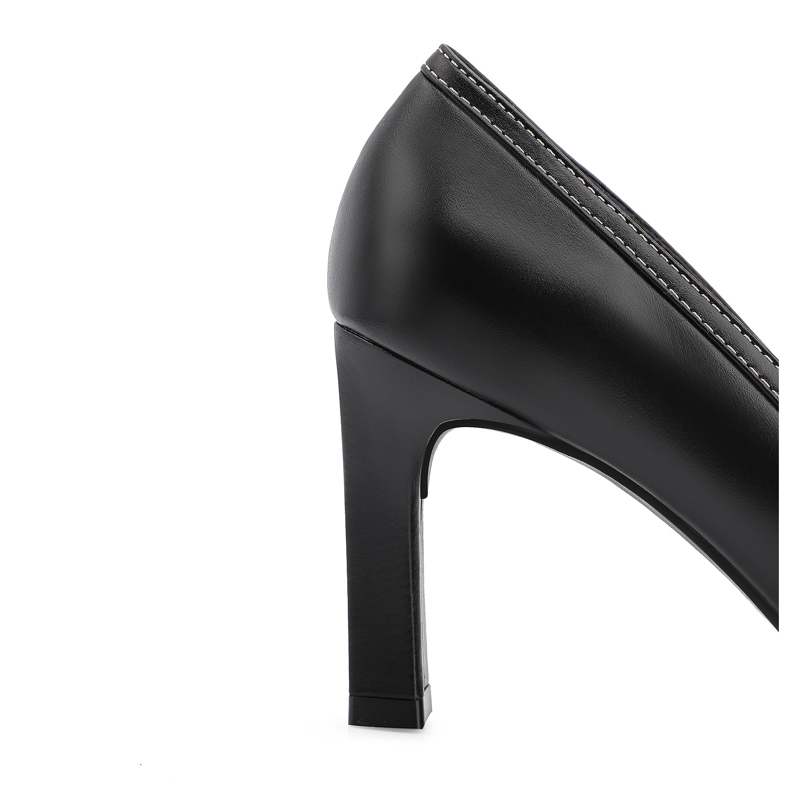 Scarpin Couro Preto