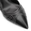 Scarpin Couro Preto - imagem 7