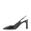 Scarpin Couro Preto - imagem 5