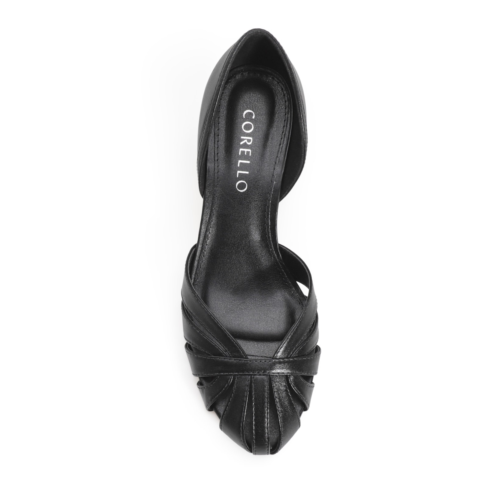 Scarpin Couro Preto