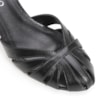 Scarpin Couro Preto - imagem 7