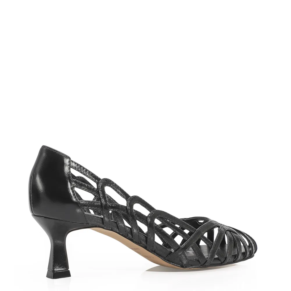 Scarpin Couro Preto - imagem 3