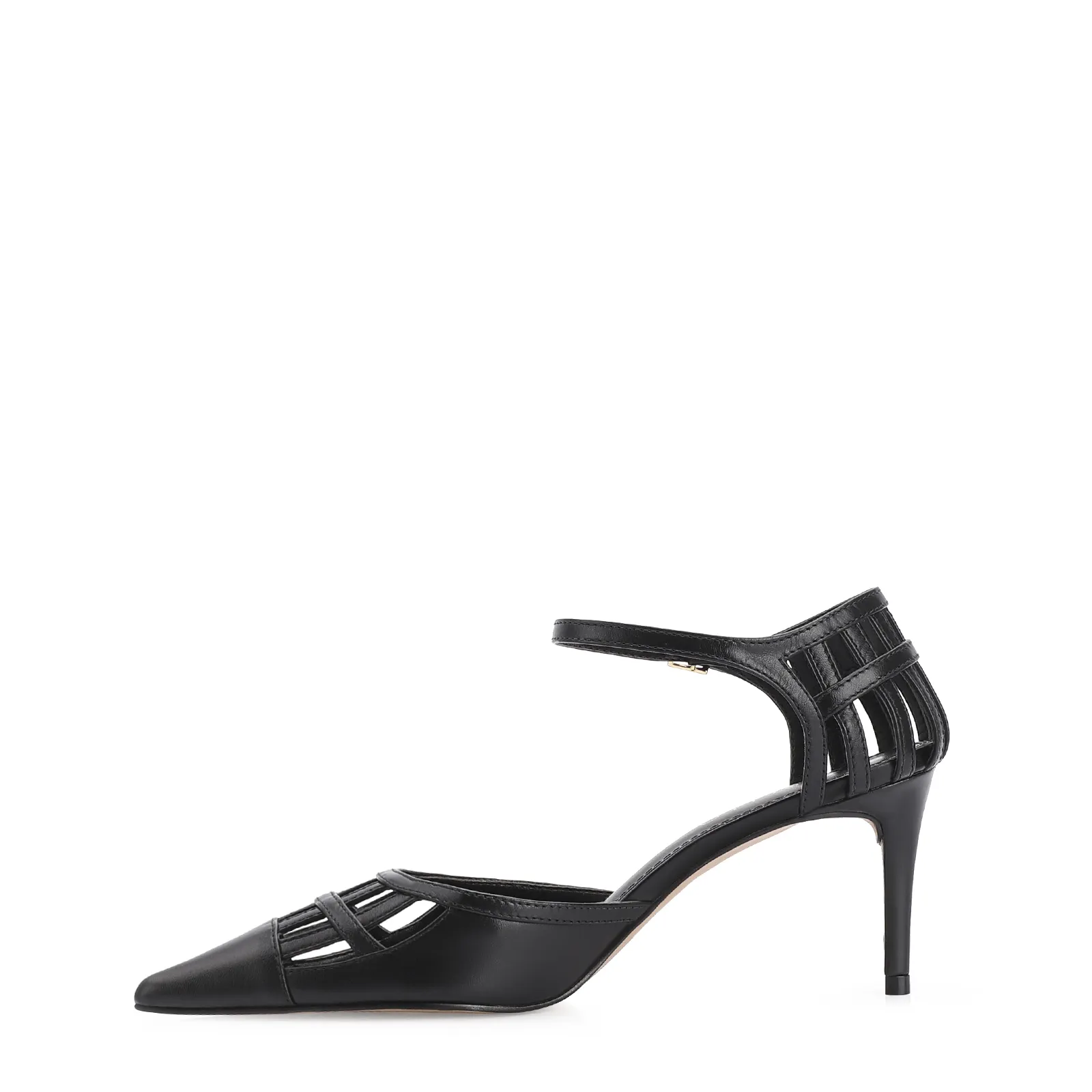 Scarpin Couro Preto