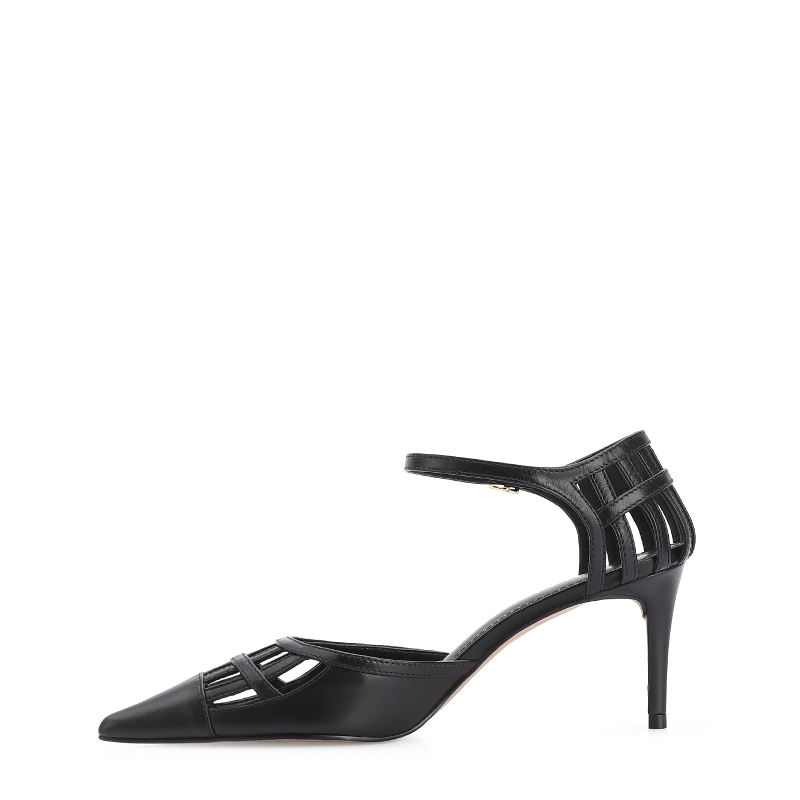 Scarpin Couro Preto