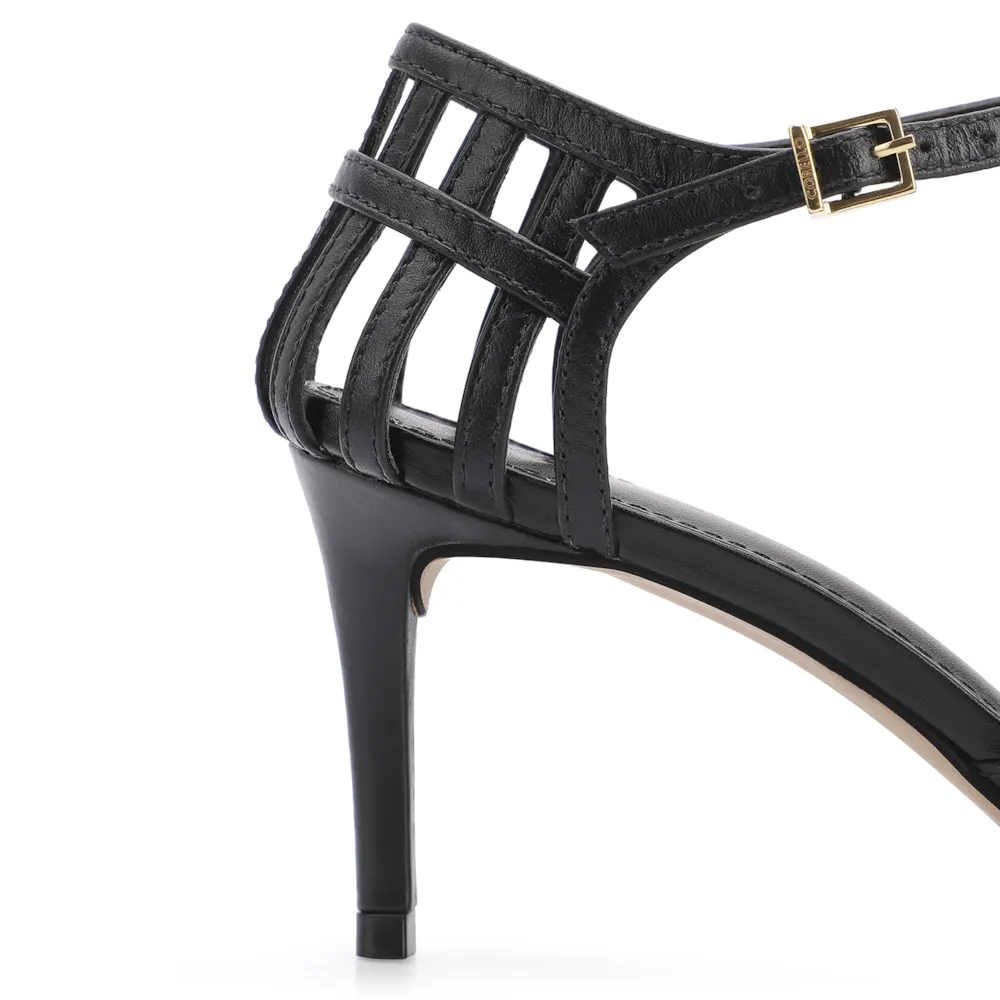 Scarpin Couro Preto - imagem 6