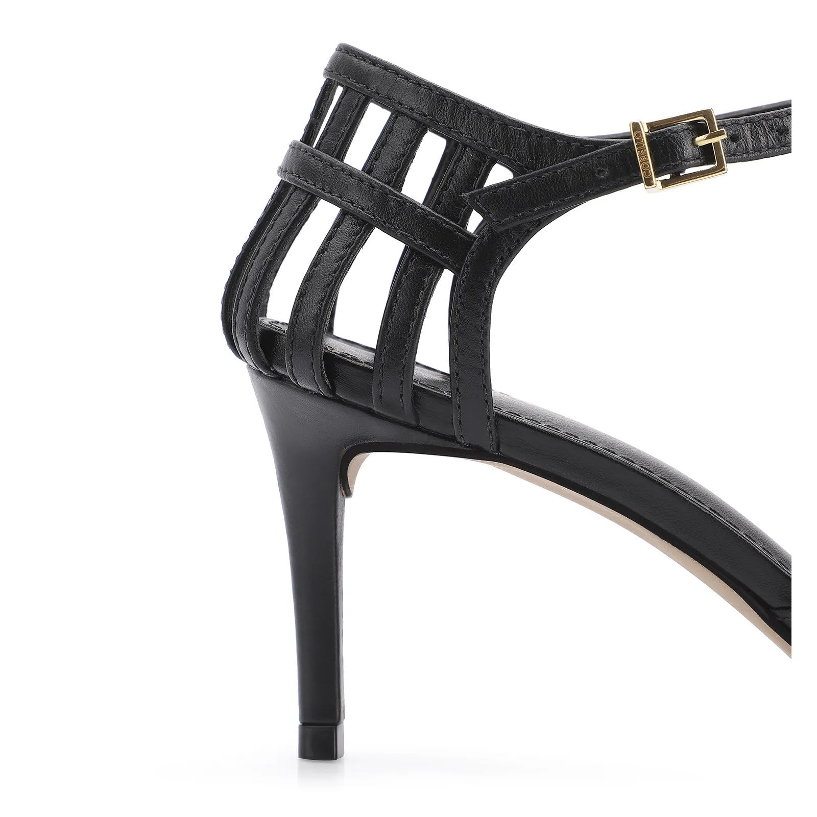 Scarpin Couro Preto