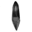 Scarpin Couro Preto - imagem 5