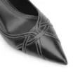 Scarpin Couro Preto - imagem 6