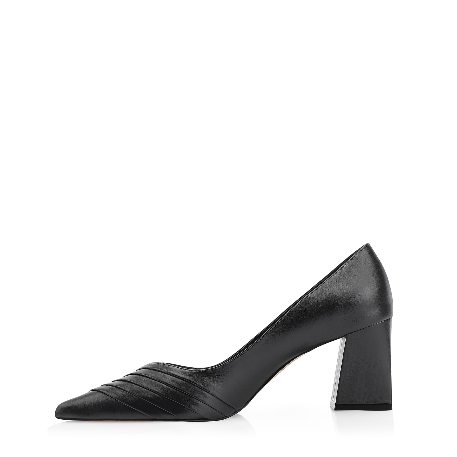 Scarpin Couro Preto