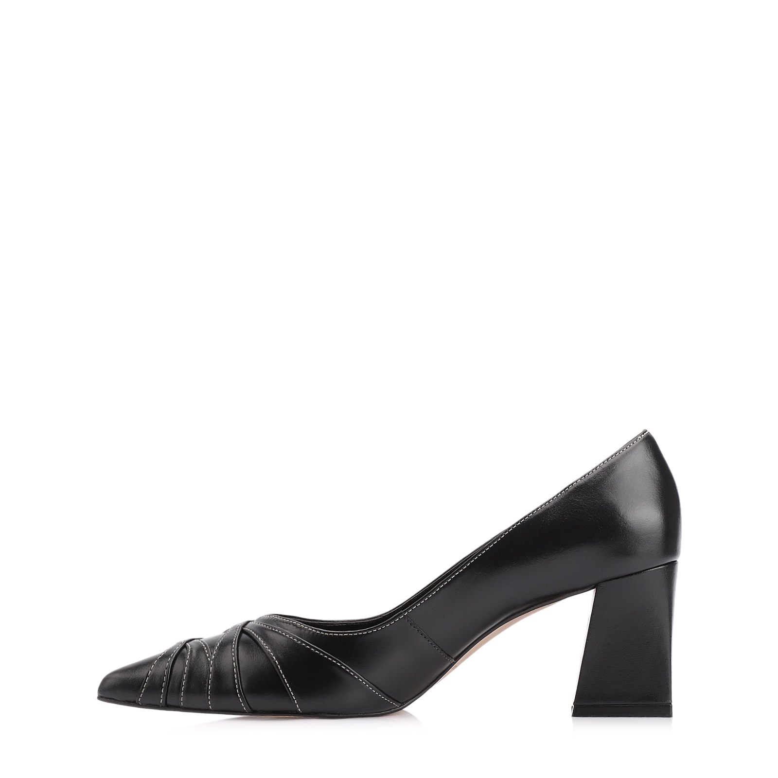 Scarpin Couro Preto