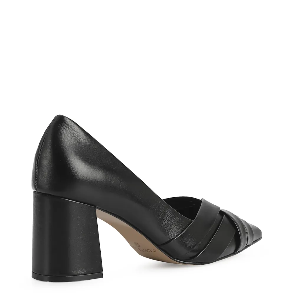 Scarpin Couro Preto - imagem 3