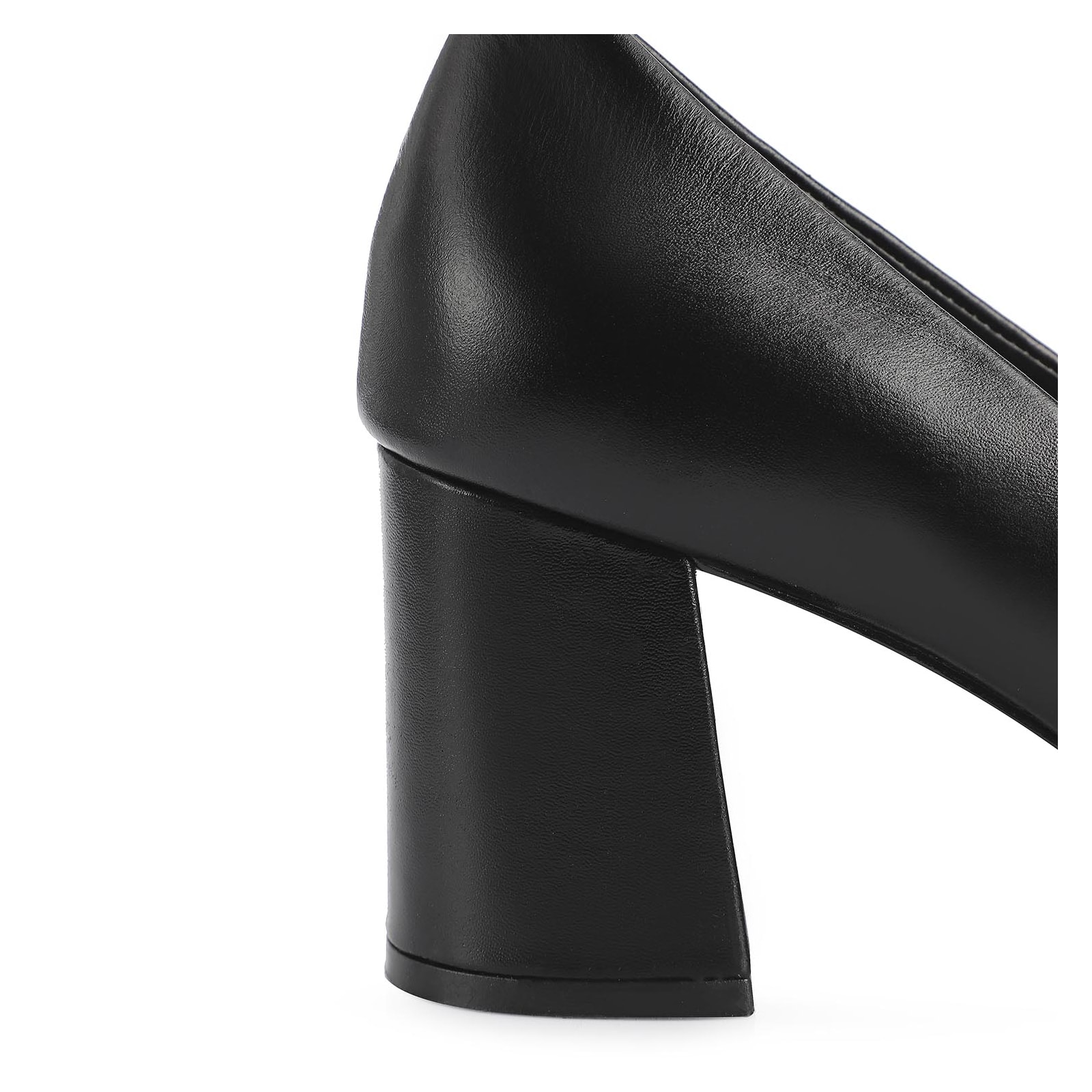 Scarpin Couro Preto