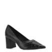 Scarpin Couro Preto - imagem 1