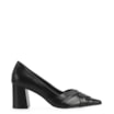 Scarpin Couro Preto - imagem 2
