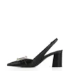 Scarpin Couro Preto - imagem 4