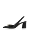 Scarpin Couro Preto - imagem 4