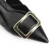 Scarpin Couro Preto - imagem 6