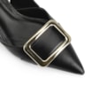 Scarpin Couro Preto - imagem 6