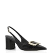 Scarpin Couro Preto - imagem 1