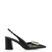 Scarpin Couro Preto - imagem 2