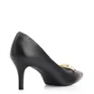 Scarpin Couro Preto - imagem 4