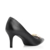 Scarpin Couro Preto - imagem 4