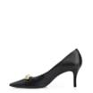 Scarpin Couro Preto - imagem 5