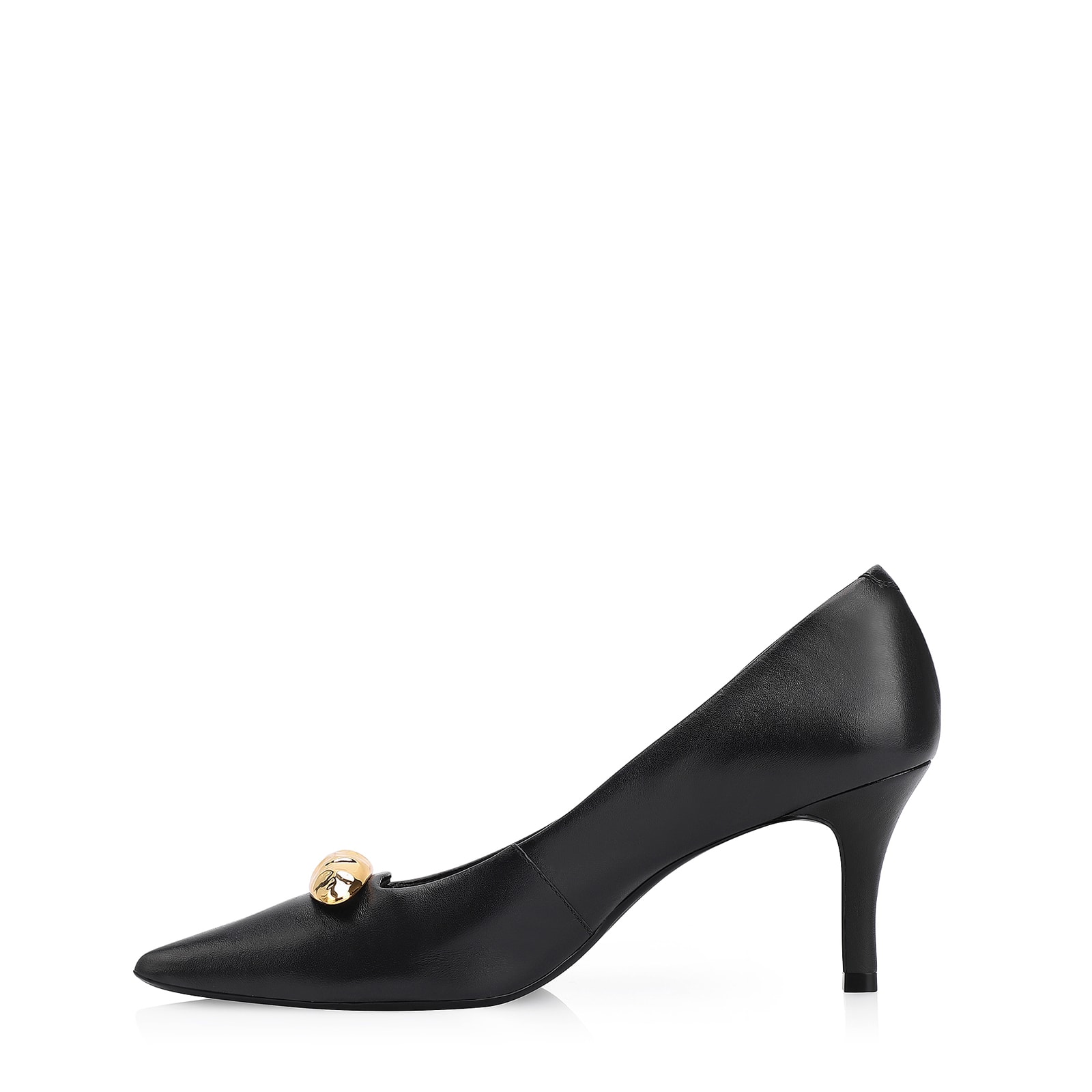 Scarpin Couro Preto