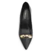 Scarpin Couro Preto - imagem 6