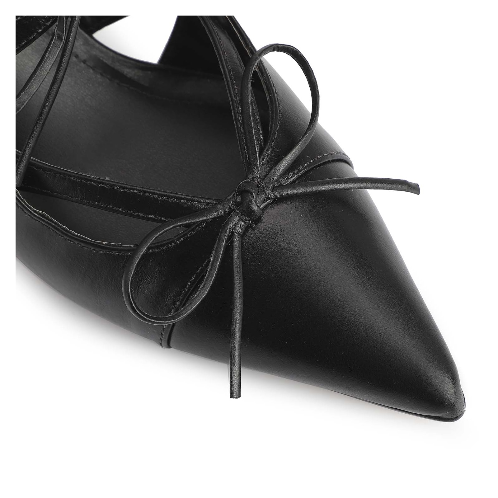 Scarpin Couro Preto