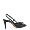 Scarpin Couro Preto - imagem 4