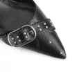 Scarpin Couro Preto - imagem 7