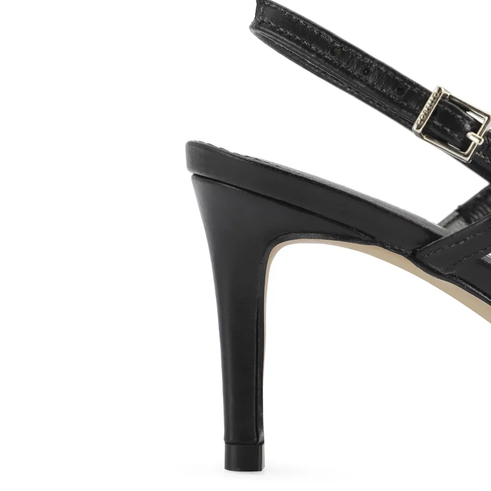 Scarpin Couro Preto - imagem 8