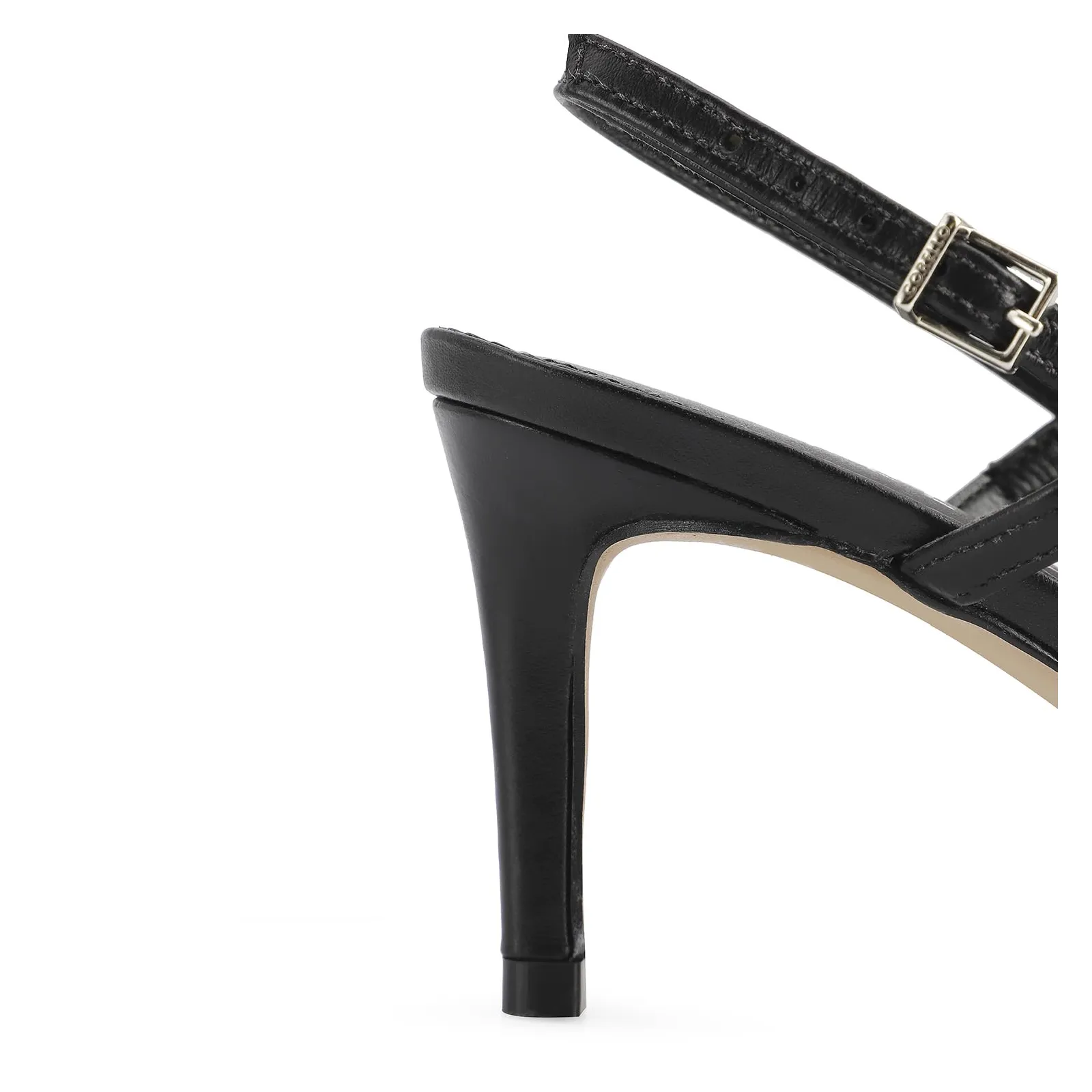 Scarpin Couro Preto