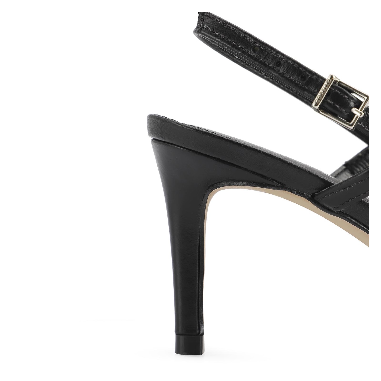 Scarpin Couro Preto