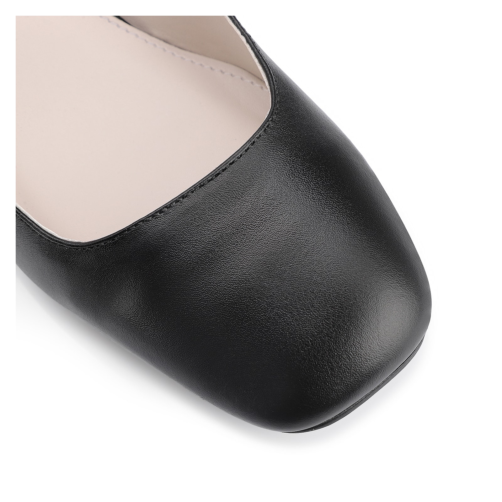 Scarpin Couro Preto