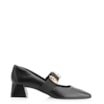 Scarpin Couro Preto - imagem 3