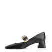 Scarpin Couro Preto - imagem 5